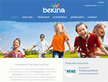 Tablet Screenshot of bekina.org